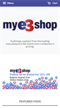 Mobile Screenshot of mye3shop.com
